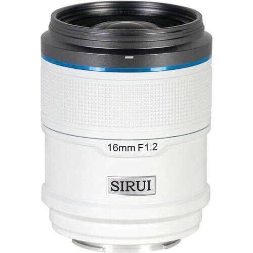 [16AS12E-W] Sirui Sniper 16mm F1.2 APS-C/S35 Auto-Focus Lens (E Mount, Beyaz)