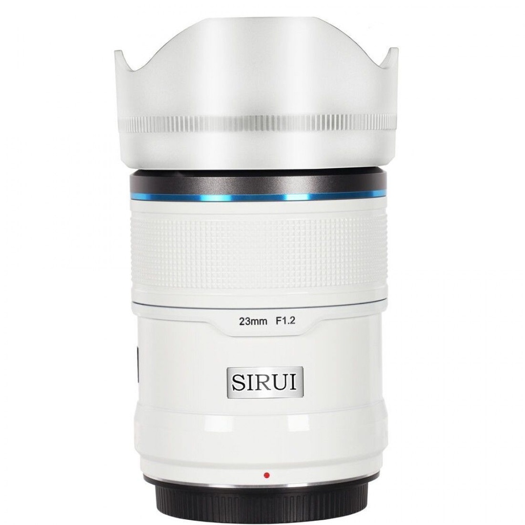 [23AS12E-W] Sirui Sniper 23mm F1.2 APS-C Auto-Focus Lens (E Mount, Beyaz)