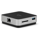 OWC 6-Port Travel Dock 100W- Space Gray (ethernet)