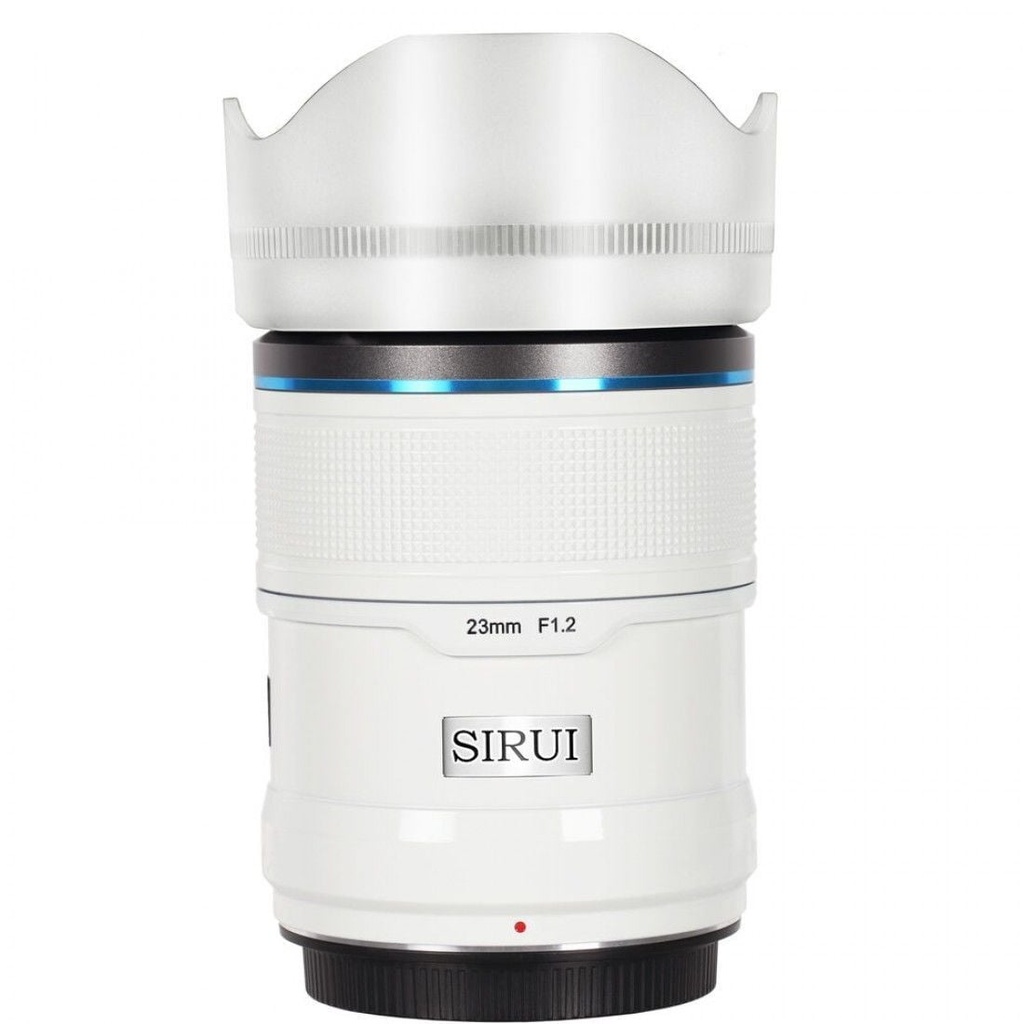 [23AS12X-W] Sirui Sniper 23mm F1.2 APS-C Auto-Focus Lens (X Mount, Beyaz)
