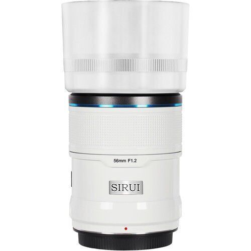 [56AS12E-W] Sirui Sniper 56mm F1.2 APS-C Auto-Focus Lens (E Mount, Beyaz)