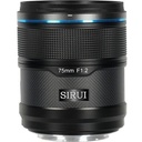 Sirui Sniper 75mm F1.2 APS-C/S35 Auto-Focus Lens (Z Mount, Siyah)