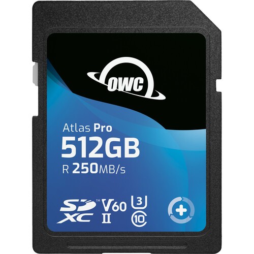 [OWCSDV60P0512] 512GB OWC V60 Atlas Pro UHS-II SDXC Hafıza Kartı