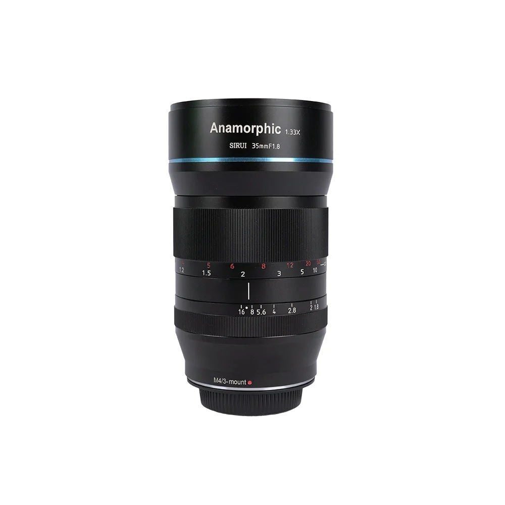 [SR35-E] Sirui 35mm F1.8 1.33x APS‑C Anamorfik Lens (MFT + E Mount Adaptör) – Profesyonel Sinema Lens