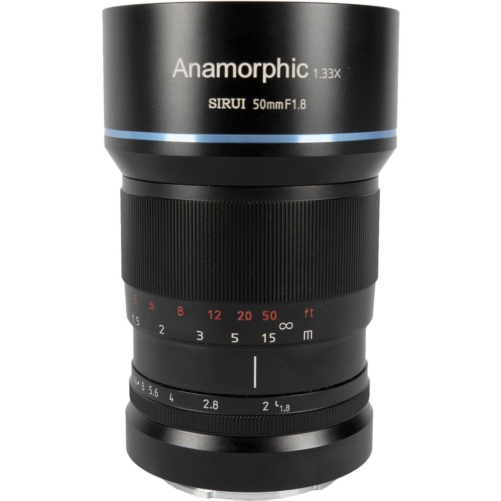 [SR-MEK7X] Sirui 50mm F1.8 1.33x APS-C Anamorfik Lens (X Mount)