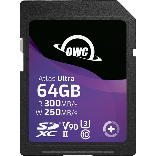 [OWCSDV90U0064] OWC 64GB Atlas Ultra SDXC UHS-II V90 Hafıza Kartı