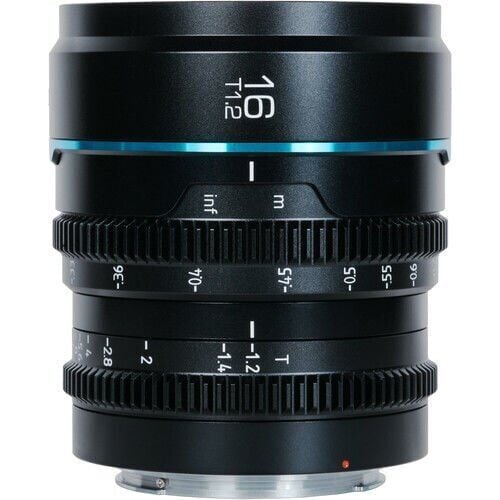 [MS16E-B] Sirui Nightwalker 16mm T1.2 S35 Cine Lens (E Mount, Siyah)