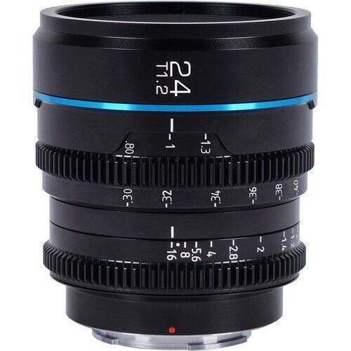 [MS24X-B] Sirui Nightwalker 24mm T1.2 S35 Cine Lens (X Mount, Siyah)