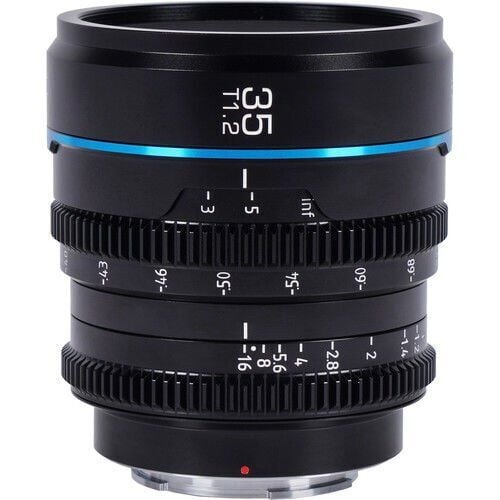 [MS35E-B] Sirui Nightwalker 35mm T1.2 S35 Cine Lens (E Mount, Siyah)