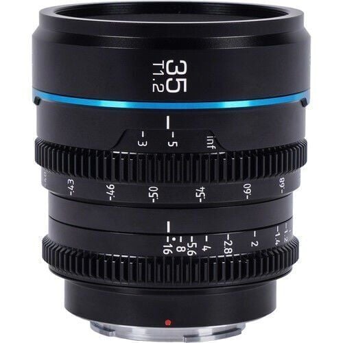 [MS35X-B] Sirui Nightwalker 35mm T1.2 S35 Cine Lens (X Mount, Siyah)
