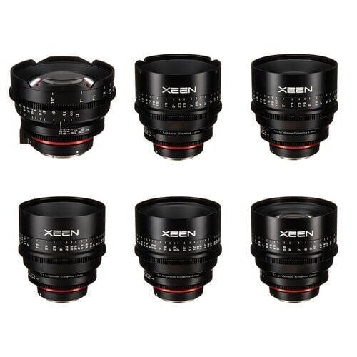 [AFYYTMX9N2] XEEN CLASSIC 14,20,24,35,50,85mm T1.5 Cine 6'lı Set  (Arri PL)