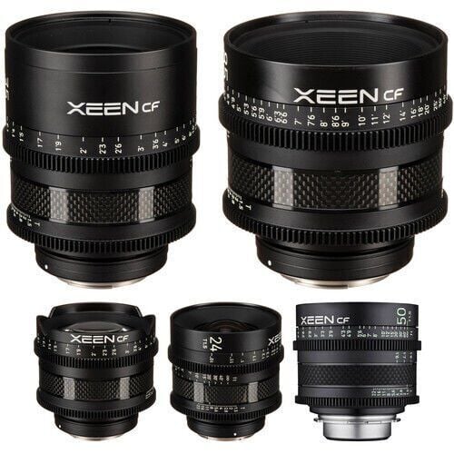 [S82RCMQTHR] XEEN CF 16, 24, 35, 50, 85mm Cine 5'li Set (Arri PL)