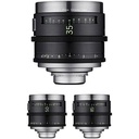 XEEN MEISTER 35, 50, 85mm T1.3 Cine 3'lü Set (Arri PL)