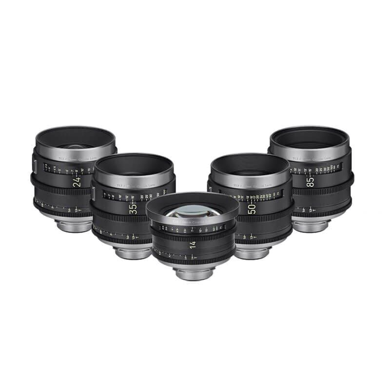[1C5YXPFS73] XEEN MEISTER 14, 24, 35, 50, 85mm Cine 5'li Set (Arri PL)