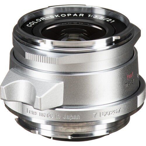 [BA350C] Voigtländer Color-Skopar 21mm F3.5 VL Type II VM Leica M Mount Lens (Gümüş)