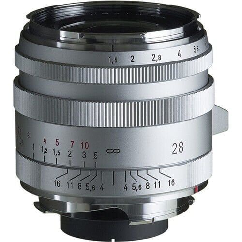 [BA381A] Voigtländer NOKTON Vintage Line I 28mm F1.5 (Silver) Leica M