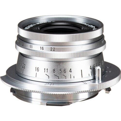 [BA379A] Voigtländer COLOR-SKOPAR 28mm F2.8 lens VM I (Silver) Leica M Mount