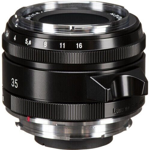 [BA373B] Voigtlander Nokton Vintage 35mm F1.5 Aspherical Type II VM Leica M Mount Lens (Siyah)