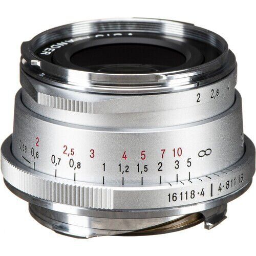 [BA351B] Voigtländer Ultron 35mm F2.0 Aspherical VL Type II VM Leica M Mount Lens (Gümüş)
