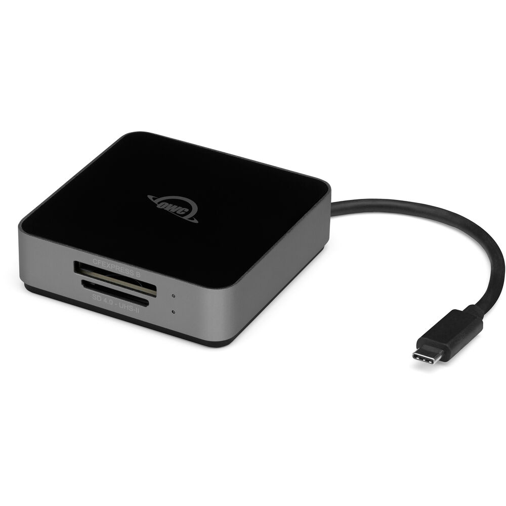 [OWCTCCFXBSDRDR] OWC USB-C Dual-slot CFexpress Type B and SDXC UHS-II Card Reader