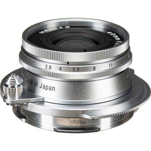 Voigtländer Heliar 40mm F2.8 Aspherical VM Leica M Mount Lens (Gümüş)