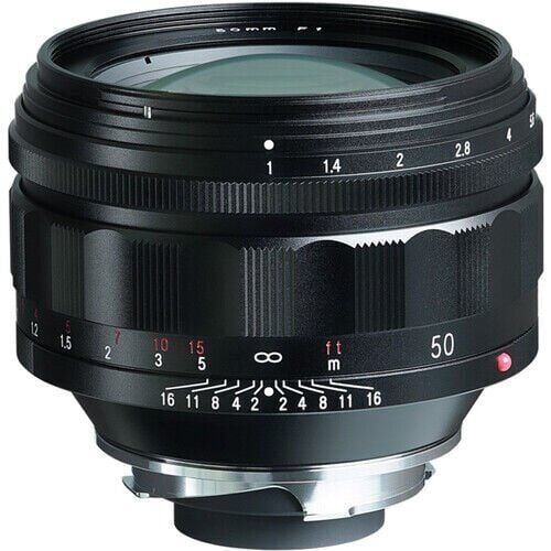 Voigtländer Nokton 50mm F1.0 Aspherical MC VM Leica M Mount Lens