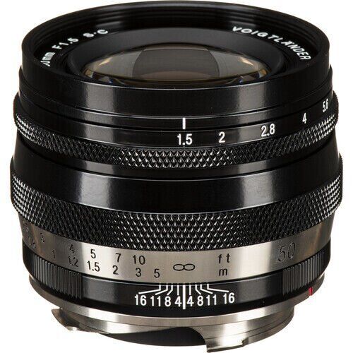 Voigtländer Heliar Classic 50mm F1.5 VM Leica M Mount Lens