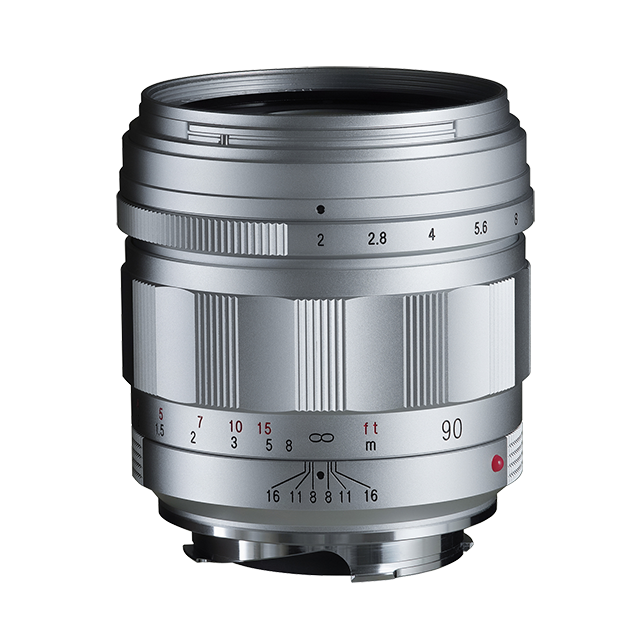 [BA386A] Voigtländer Apo-Ultron 90mm F2.0 Aspherical VM Leica M Mount (Gümüş)