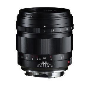 [BA386B] Voigtländer Apo-Ultron 90mm F2.0 VM Leica M Mount Lens (Siyah)