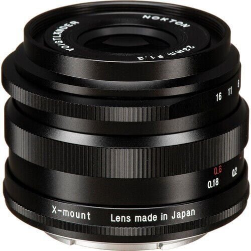 [BA372A] Voigtländer Nokton 23mm F1.2 Aspherical Fuji X Mount Lens