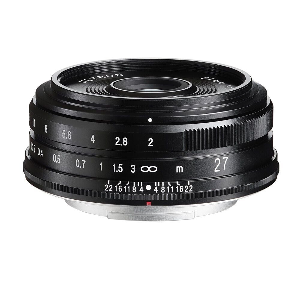 [BA380A] Voigtländer Ultron 27mm F2.0 Fuji X Mount Lens (Siyah)