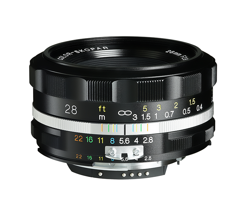 Voigtländer Color-Skopar 28mm F2.8 SLIIs AIS Nikon F Mount Lens (Siyah)
