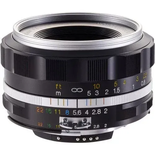 [BA229J] Voigtländer Ultron 40mm F2.0 Aspherical SLIIs AIS Nikon F Mount (Gümüş)