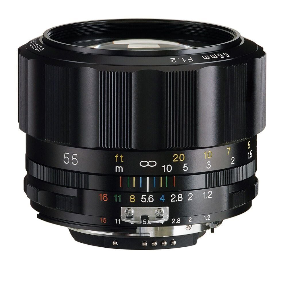 [BA375A] Voigtländer Nokton 55mm F1.2 SL-II S Nikon AI-S F Mount Lens