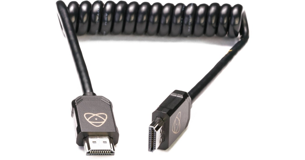 [ATOM4K60C5] Atomos ATOM4K60C5 – AtomFLEX HDMI (Type-A) Erkek – HDMI (Type-A) Erkek Sarmal Kablo (30–60 cm)