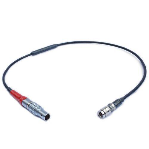[ATOMXCAB04] Atomos ATOMXCAB04 – UltraSync ONE için 5-Pin LEMO’dan DIN’e Zaman Kodu Çıkış Kablosu (Kırmızı)