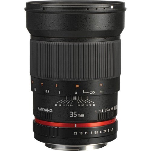 [SY35M-NX] Samyang 35mm F1.4 AS UMC Full Frame Samsung NX Mount Lens