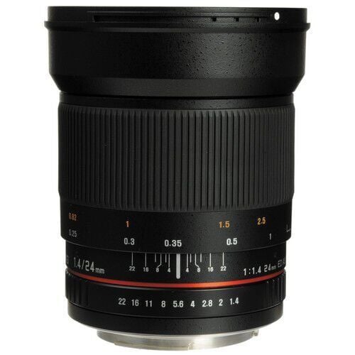 [SY24M-NX] Samyang 24mm F1.4 ED AD UMC Full Frame Samsung NX Mount Lens