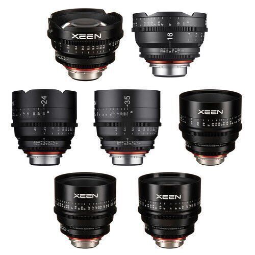XEEN CLASSIC 14,16,24,35,50,85,135mm T1.5 Cine 7'li Set (Sony E)