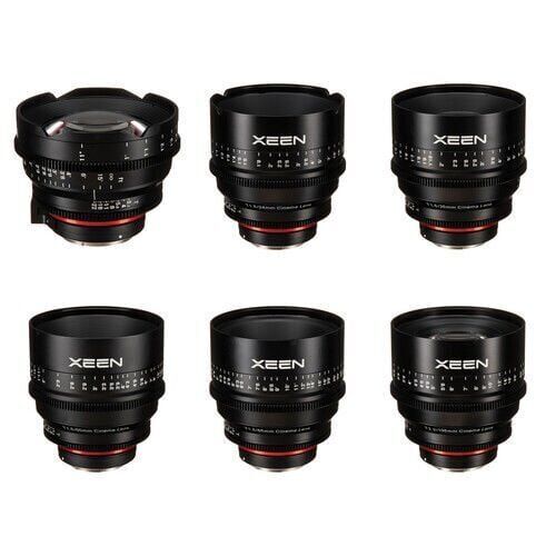 [ROXNC6] XEEN CLASSIC 14,20,24,35,50,85mm T1.5 Cine 6'lı Set  (Canon EF)