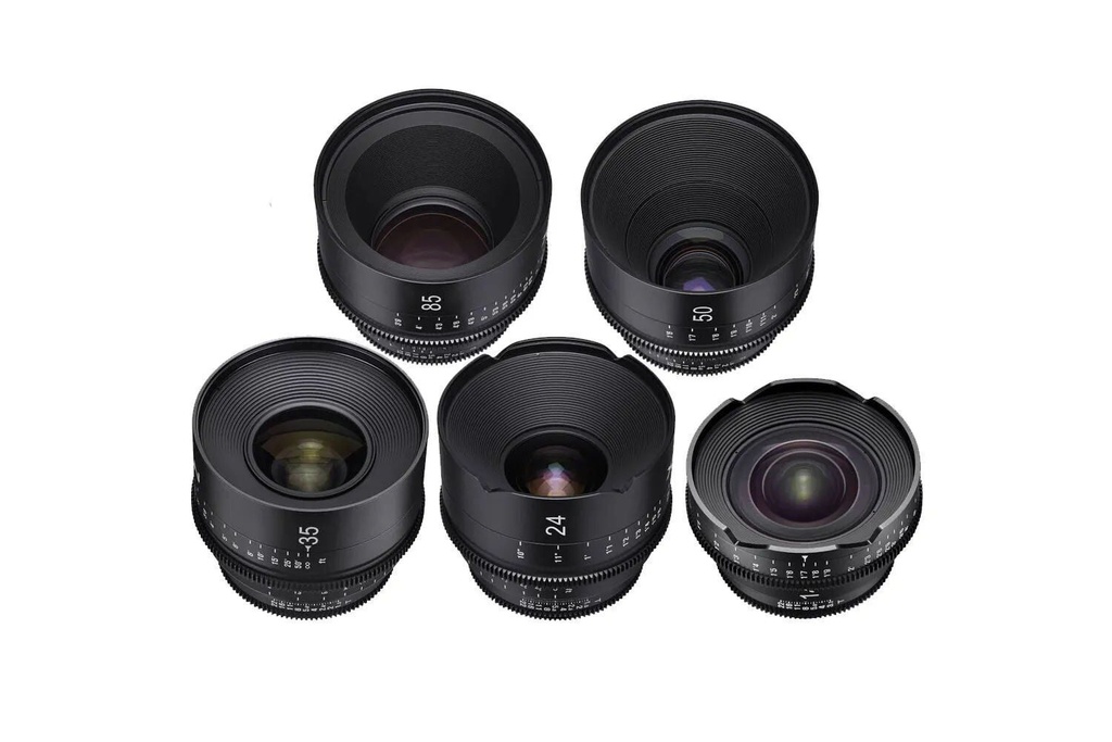 [ROXNC5] XEEN CLASSIC 14,24,35,50,85mm T1.5 Cine 5'li Set  (Canon EF)