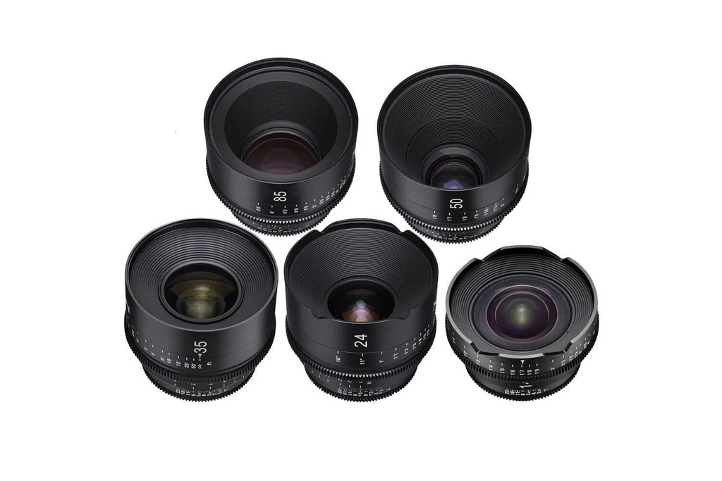 [ROXNS5] XEEN CLASSIC 14,24,35,50,85mm T1.5 Cine 5'li Set  (Sony E)