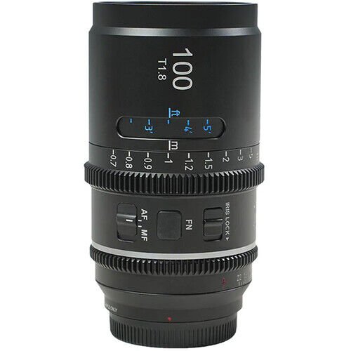[AST-100-EB] Sirui Astra Series AF 100mm T1.8 1.33x Full Frame Blue Flares Anamorphic Sony E Mount Lens