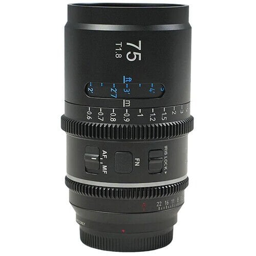 [AST-75-EB] Sirui Astra Series AF 75mm T1.8 1.33x Full Frame Blue Flares Anamorphic Sony E Mount Lens