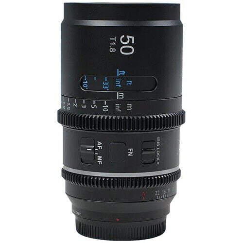 [AST-50-ZB] Sirui Astra Series AF 50mm T1.8 1.33x Full Frame Blue Flares Anamorphic Nikon Z Mount Lens