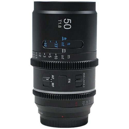 [AST-50-EB] Sirui Astra Series AF 50mm T1.8 1.33x Full Frame Blue Flares Anamorphic Sony E Mount Lens