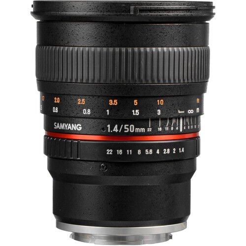 [SY50M-A] Samyang 50mm F1.4 AS UMC Full Frame Sony A Mount Lens