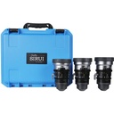 Sirui IronStar Series T1.9 Full-Frame 1.5x Blue Flare Anamorphic 3'lü Arri PL/Canon EF Lens Kit