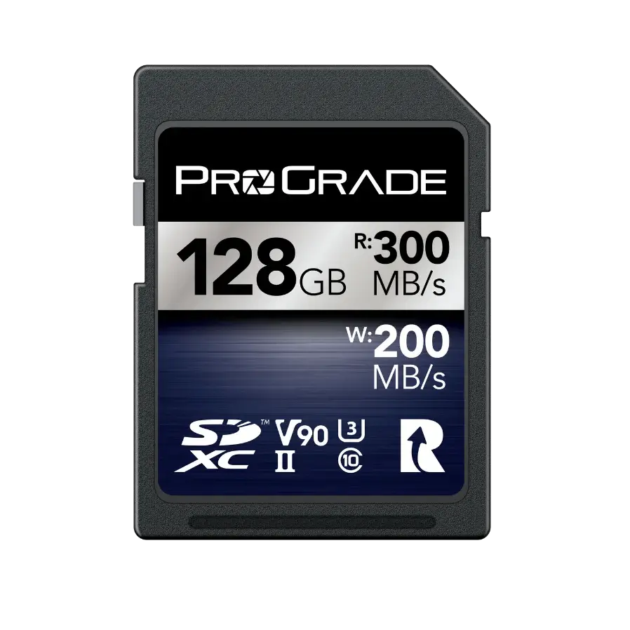 [PGSD128GBIKNA] ProGrade Digital 128GB SDXC UHS-II V90 Iridium SD Hafıza Kartı