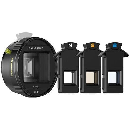 [FW-PROANM-1.55X] Freewell Steven Divish 1.55x Pro Cine Anamorphic 3 in 1